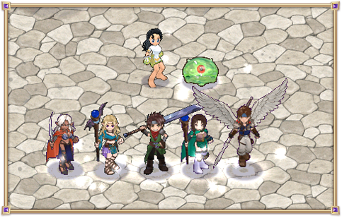 幻世錄合作角色遊戲合照